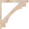 Ekena Millwork Merced Arts & Crafts Smooth Outlooker, Douglas Fir, 5 1/2"W x 44"D x 44"H OUT06X44X44MRC03SDF - alternate 3
